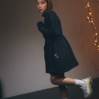 2way Fluffy Track Dress