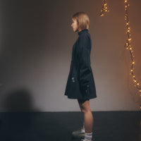 2way Fluffy Track Dress