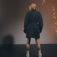 2way Fluffy Track Dress