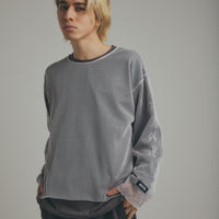 Long-Sleeve Mesh Top