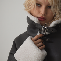 Fake mouton jacket