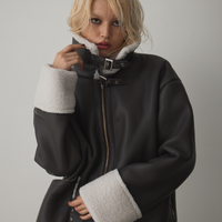 Fake mouton jacket