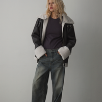 Fake mouton jacket