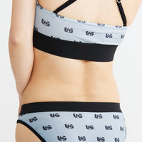 Logo Lingerie Shorts(LIGHT GRAY)