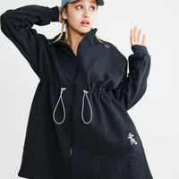 2way Fluffy Track Dress