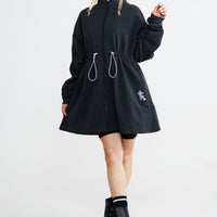 2way Fluffy Track Dress