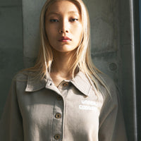 【Unisex】Vintage Like Polo Sweat