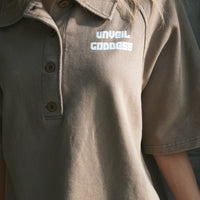 【Unisex】Vintage Like Polo Sweat