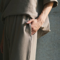 【Unisex】Vintage Like Side Slit Pants