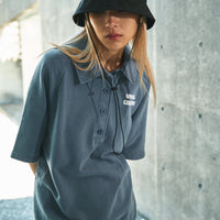 【Unisex】Vintage Like Polo Sweat