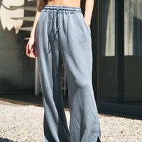 【Unisex】Vintage Like Side Slit Pants