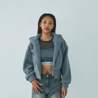 Compact boa hoodie