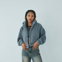 Compact boa hoodie