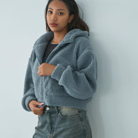 Compact boa hoodie
