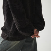 Oversize crew neck knit