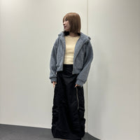 Compact boa hoodie