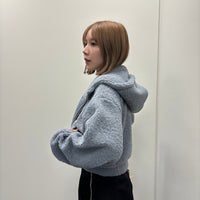 Compact boa hoodie