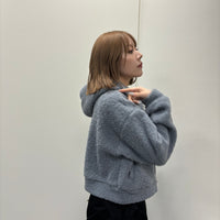 Compact boa hoodie