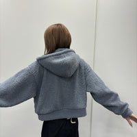 Compact boa hoodie