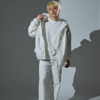 Logo straight pants