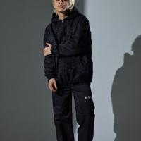 Logo straight pants
