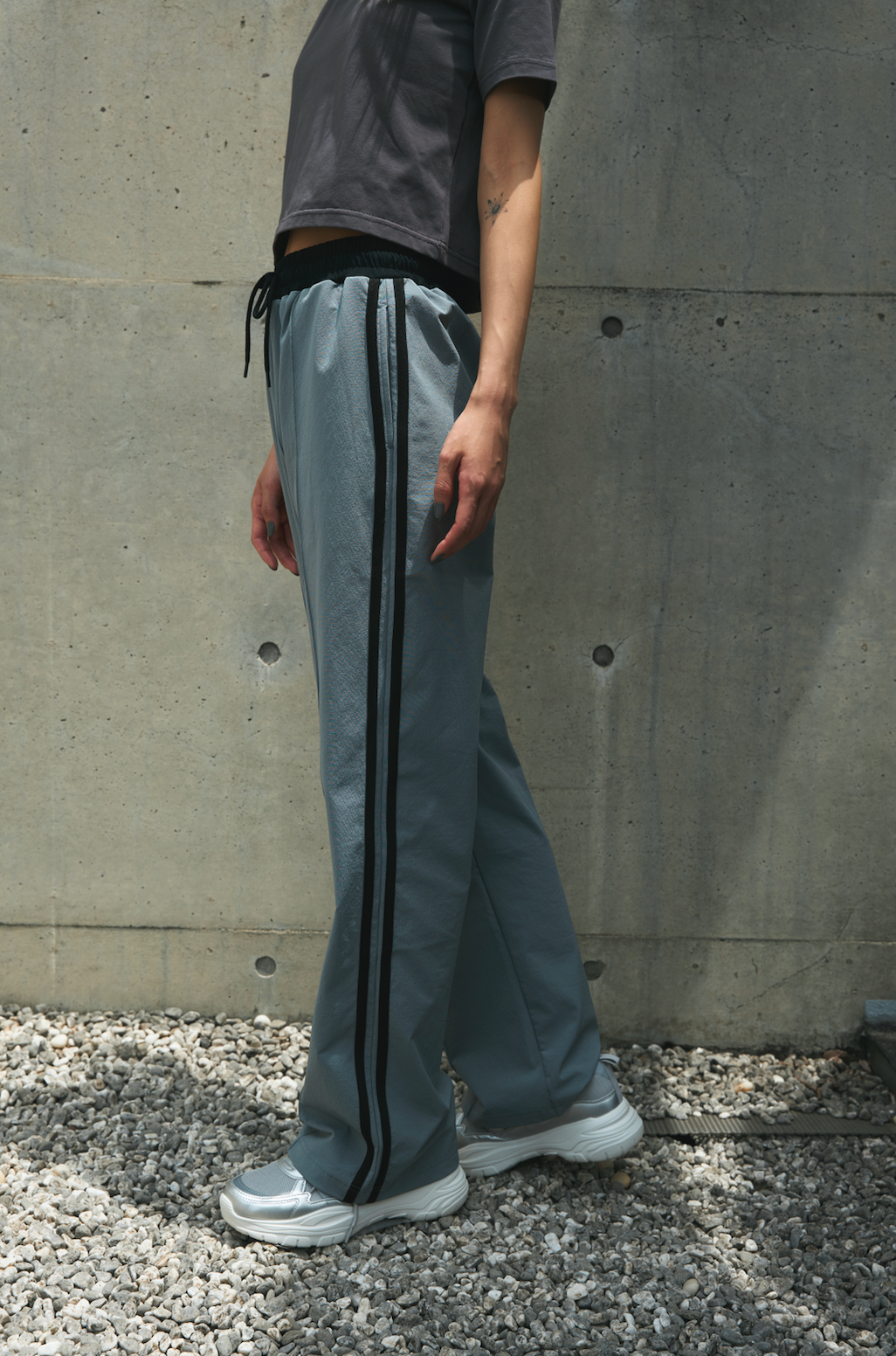 【Unisex】Multi Function Side Line Pants