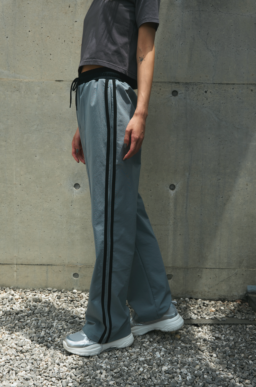 【Unisex】Multi Function Side Line Pants