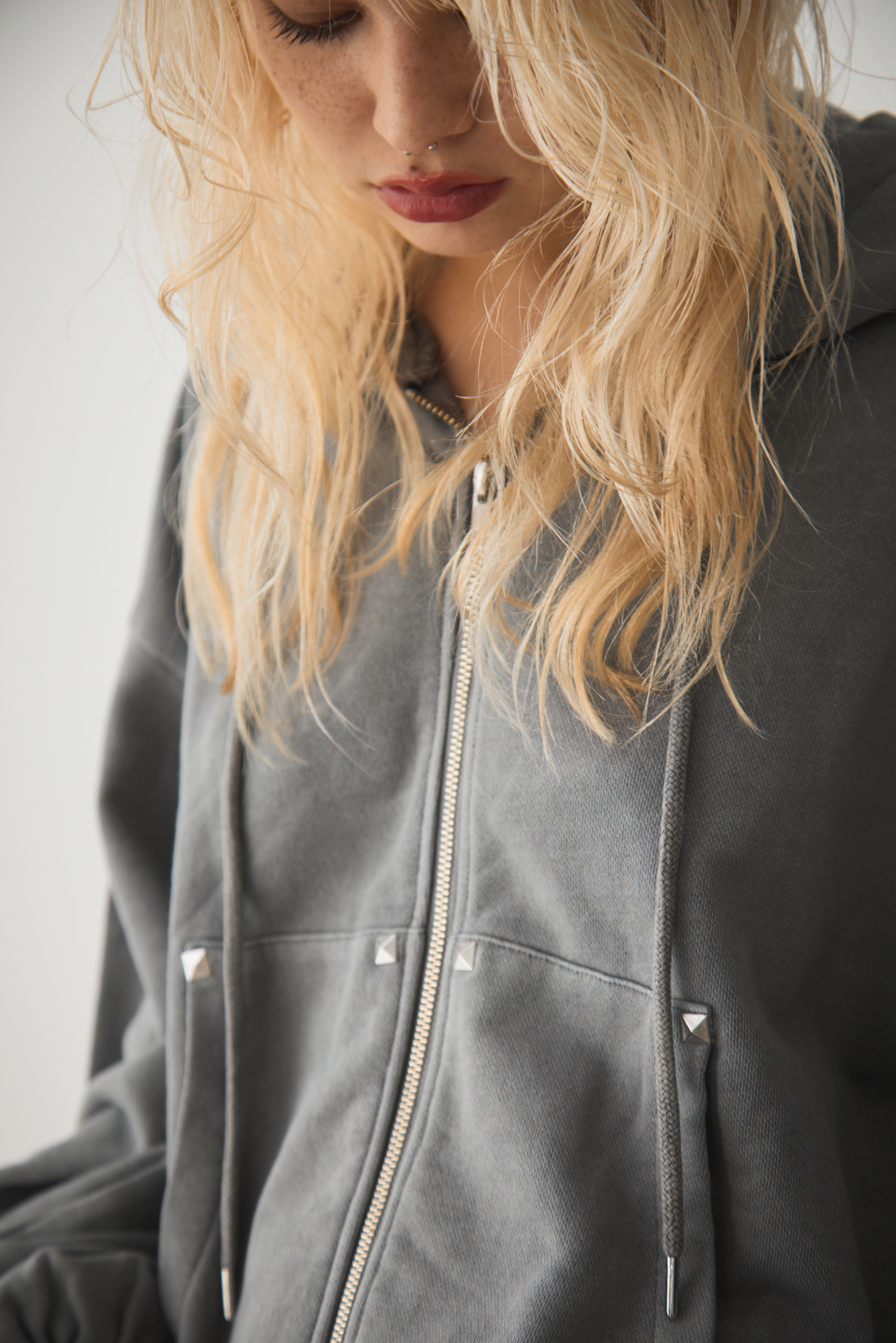 Studs zip parker – 福寿外貌 Studs zip parker – 福寿外貌