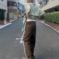 【Unisex】Multi Function Side Line Pants