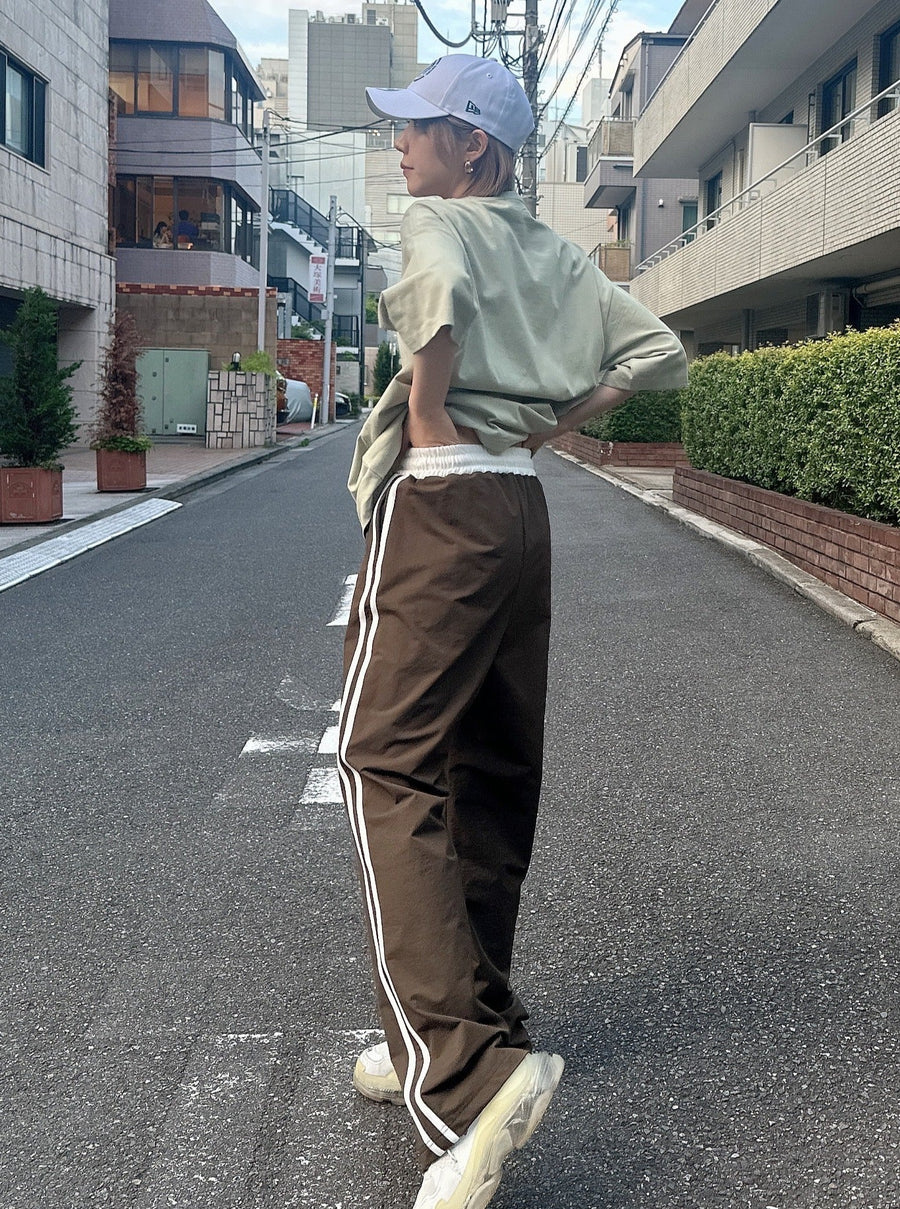 【Unisex】Multi Function Side Line Pants